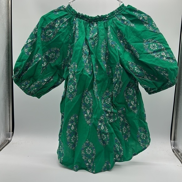 Women's Size X-Small Knox Rose CLOSE OUT Green Tunic Floral Clean Fancy CHEAP!!! - Picture 2 of 3